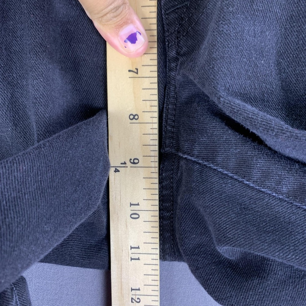 Ralph Lauren Jeans Womens 30x27 Black Straight Stretch Polo Big Pony Logo USA - Picture 11 of 16
